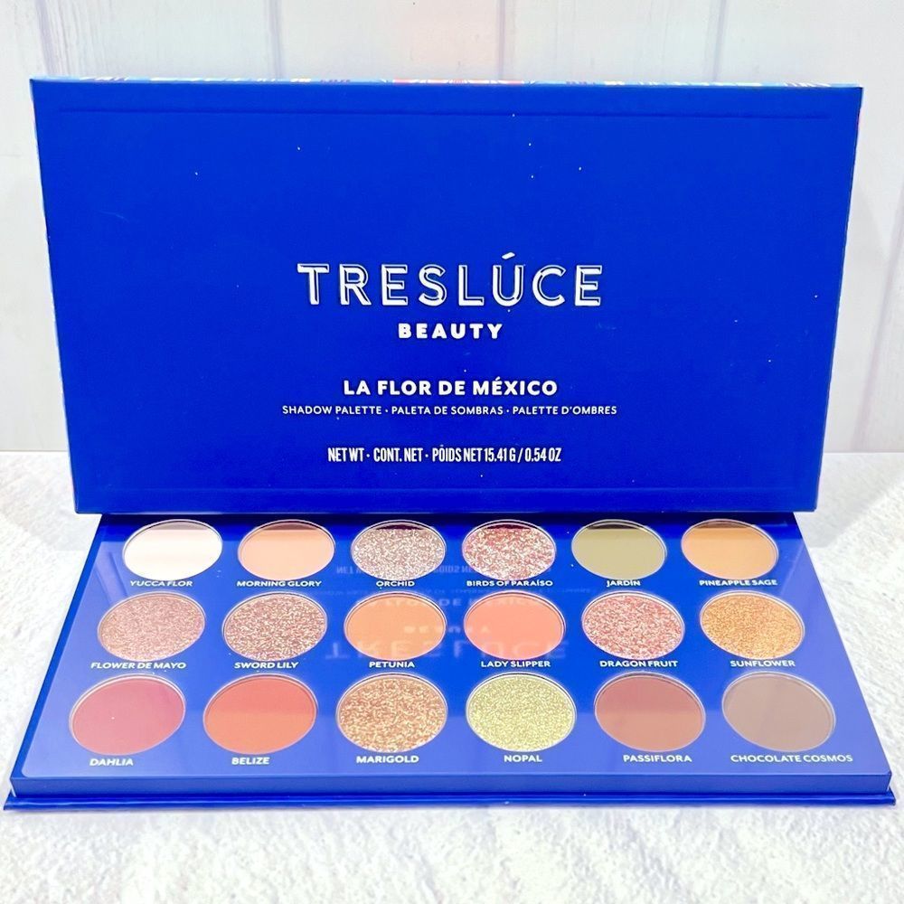 Treslúce Beauty La Flor de México Shadow Palette BNIB